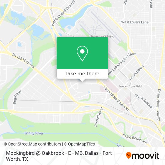 Mockingbird @ Oakbrook - E - MB map