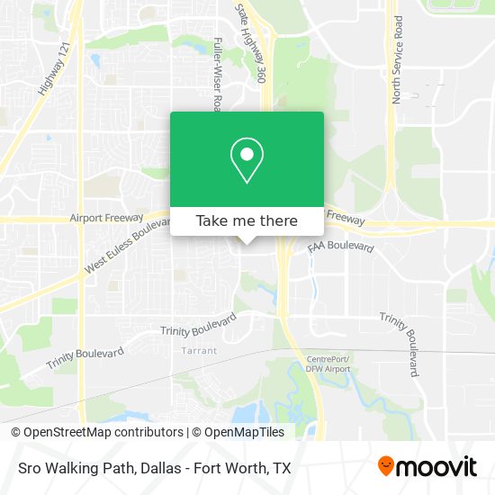 Sro Walking Path map