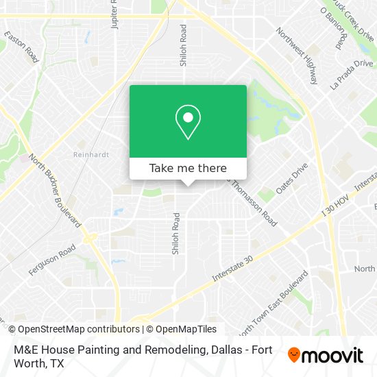 M&E House Painting and Remodeling map