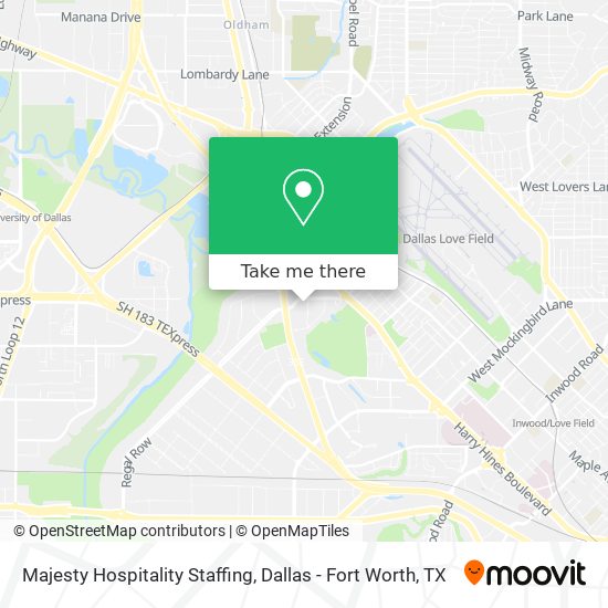 Majesty Hospitality Staffing map