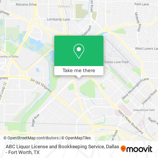 ABC Liquor License and Bookkeeping Service map