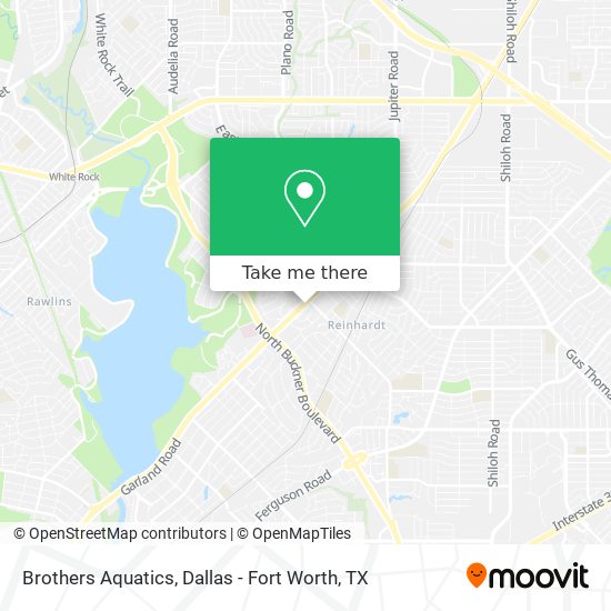 Brothers Aquatics map