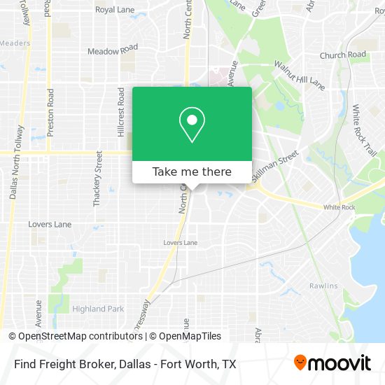 Find Freight Broker map