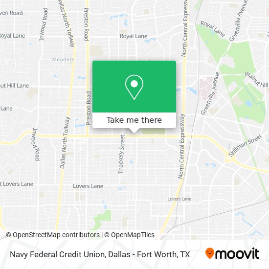Mapa de Navy Federal Credit Union