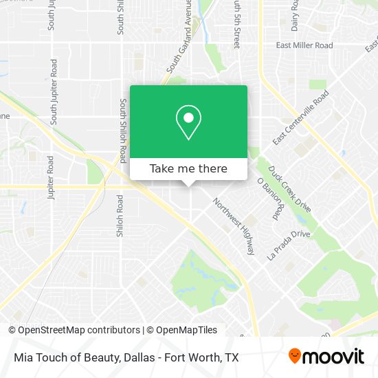 Mia Touch of Beauty map