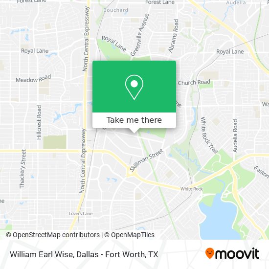 William Earl Wise map