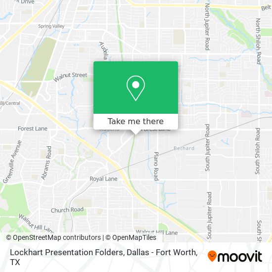 Lockhart Presentation Folders map