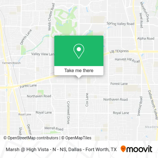 Marsh @ High Vista - N - NS map