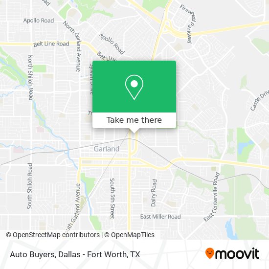 Mapa de Auto Buyers