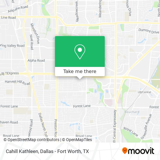 Cahill Kathleen map