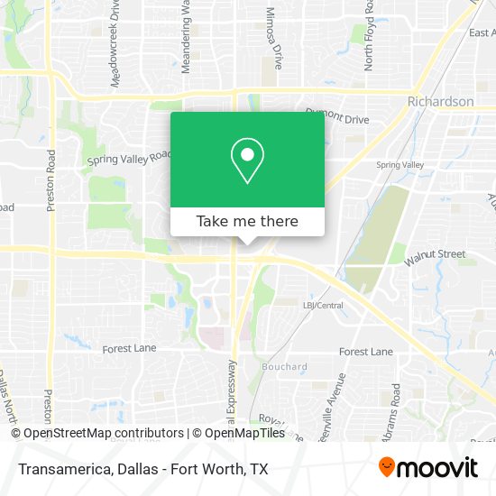 Mapa de Transamerica