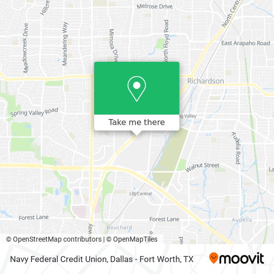 Navy Federal Credit Union map