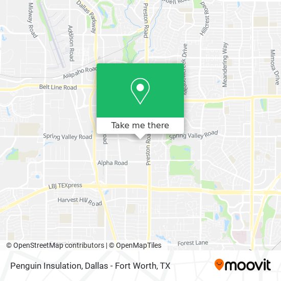 Penguin Insulation map