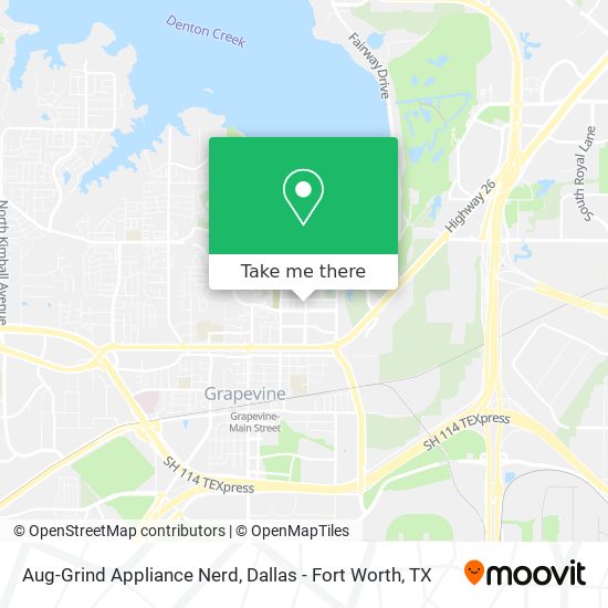 Mapa de Aug-Grind Appliance Nerd