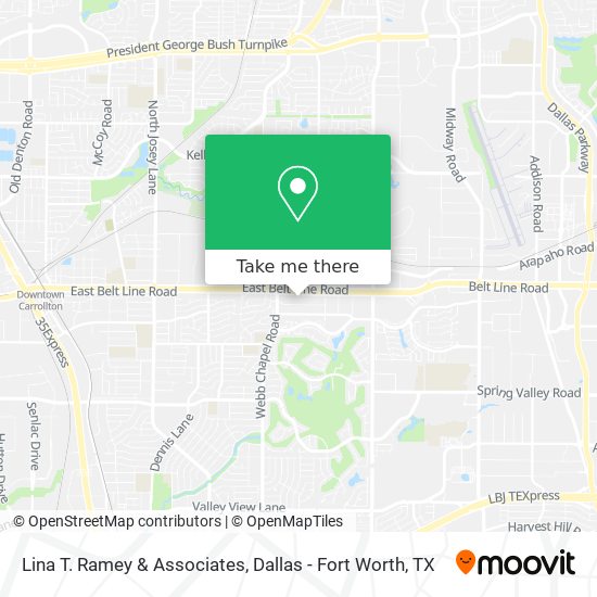 Lina T. Ramey & Associates map