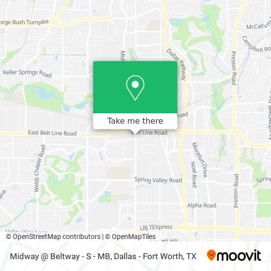 Midway @ Beltway - S - MB map
