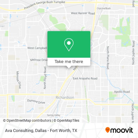 Mapa de Ava Consulting