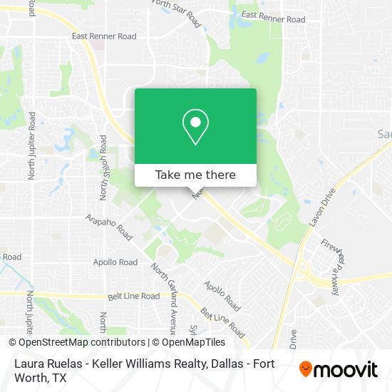 Laura Ruelas - Keller Williams Realty map