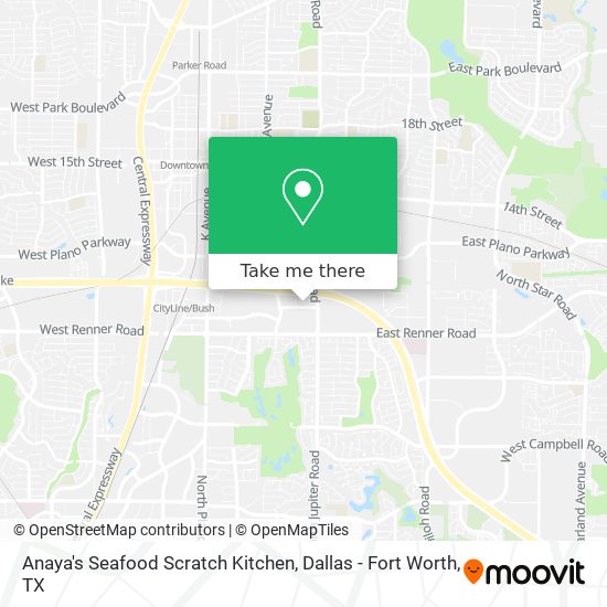 Anaya's Seafood Scratch Kitchen map