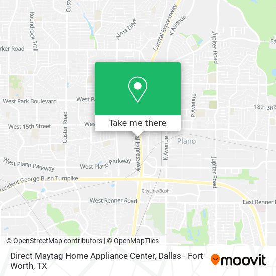 Direct Maytag Home Appliance Center map