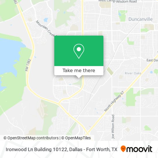 Ironwood Ln Building 10122 map