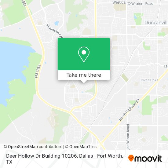 Mapa de Deer Hollow Dr Building 10206