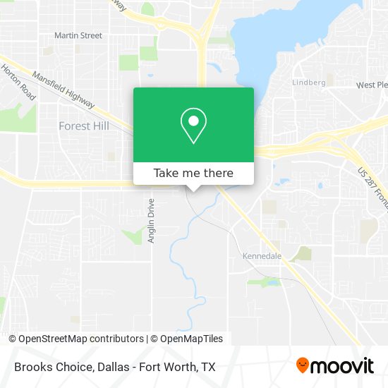 Mapa de Brooks Choice