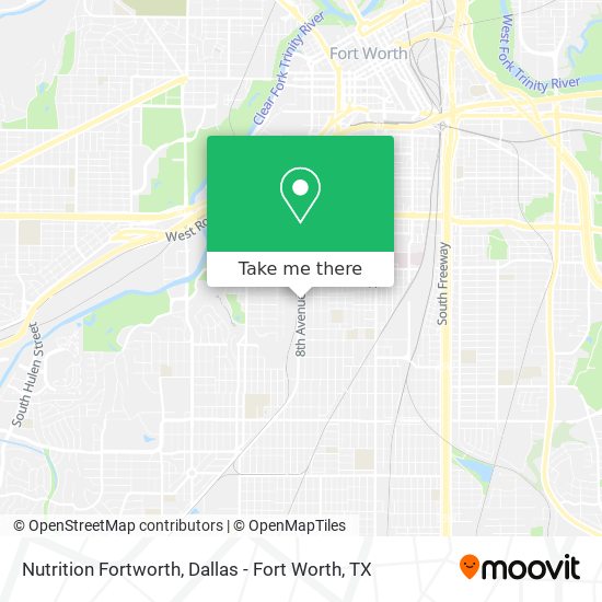 Nutrition Fortworth map