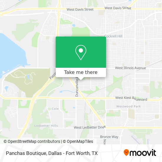 Mapa de Panchas Boutique