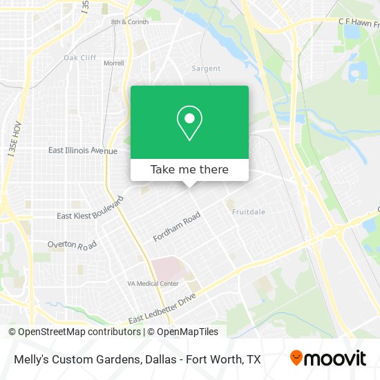 Mapa de Melly's Custom Gardens