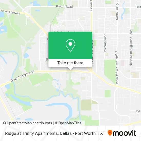 Ridge at Trinity Apartments map