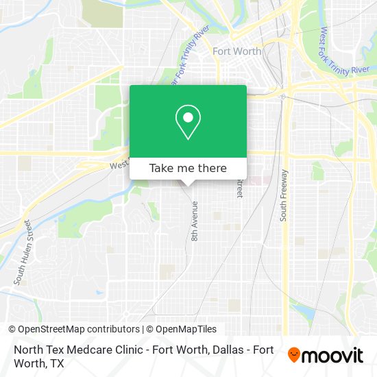 Mapa de North Tex Medcare Clinic - Fort Worth