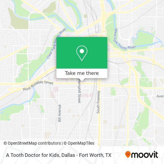 A Tooth Doctor for Kids map