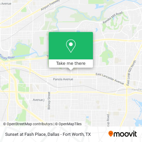Mapa de Sunset at Fash Place