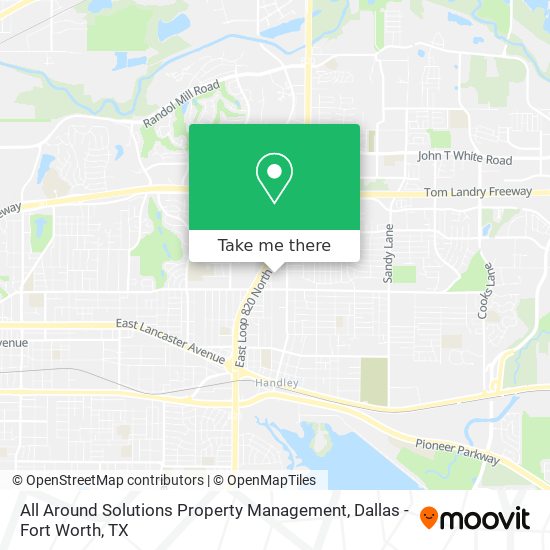 Mapa de All Around Solutions Property Management