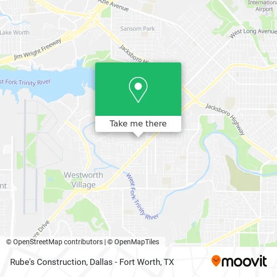 Rube's Construction map