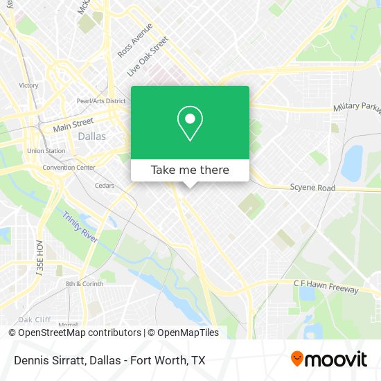 Dennis Sirratt map