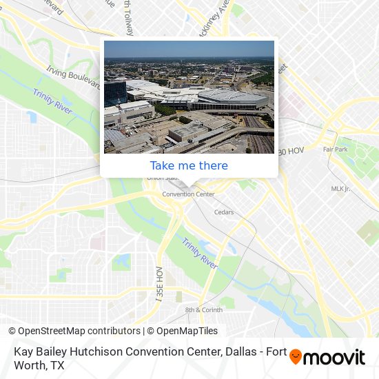 Kay Bailey Hutchison Convention Center map