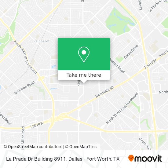 Mapa de La Prada Dr Building 8911