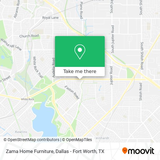 Mapa de Zama Home Furniture