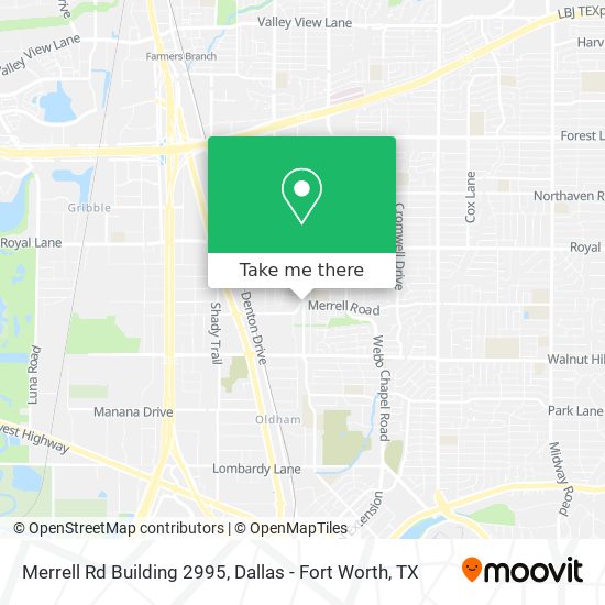 Merrell Rd Building 2995 map