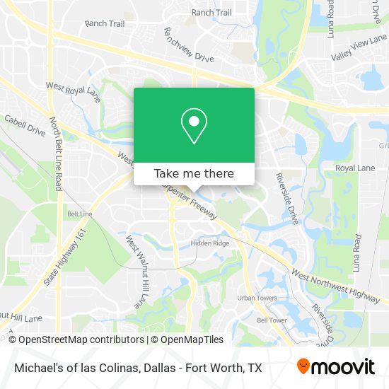 Mapa de Michael's of las Colinas