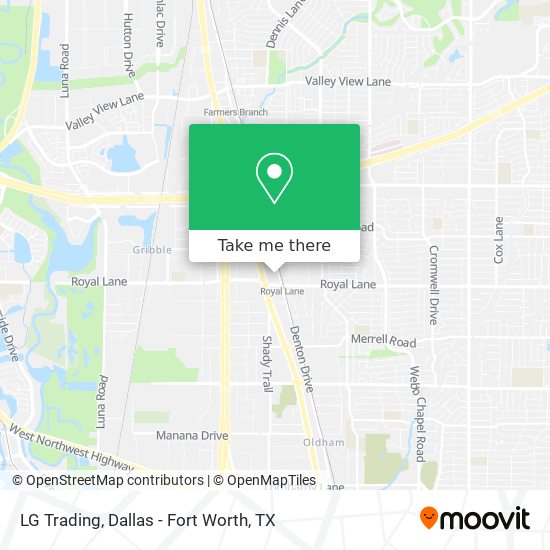 LG Trading map