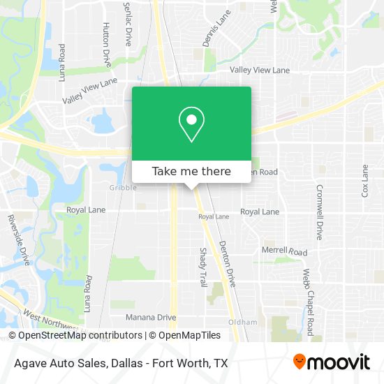 Agave Auto Sales map