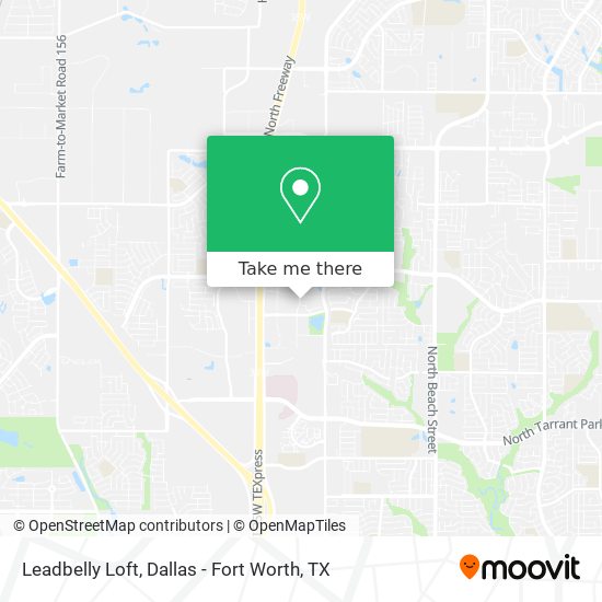 Leadbelly Loft map