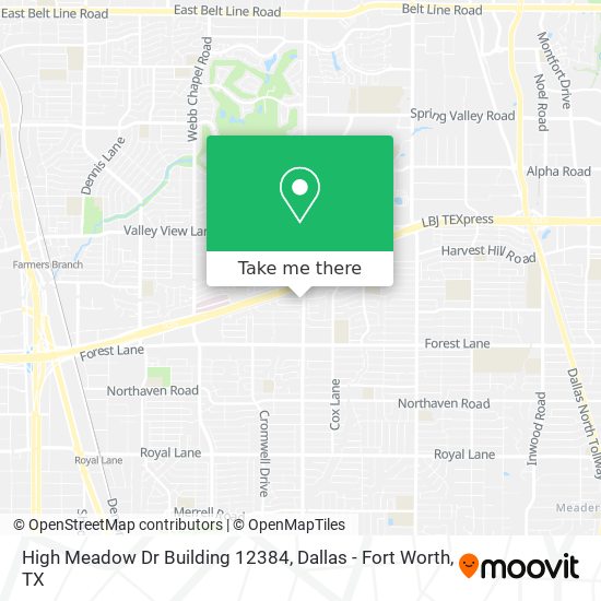 High Meadow Dr Building 12384 map