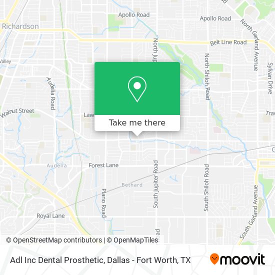 Adl Inc Dental Prosthetic map