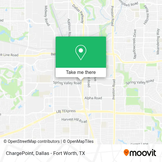 ChargePoint map