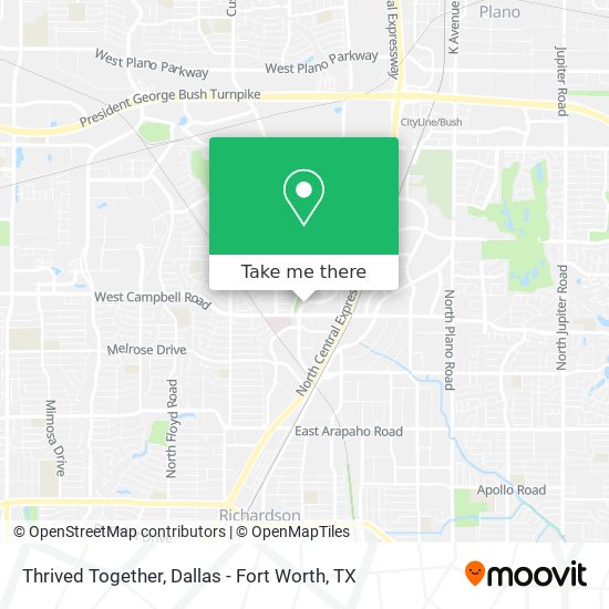 Thrived Together map