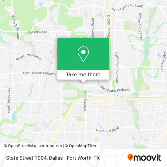 State Street 1004 map